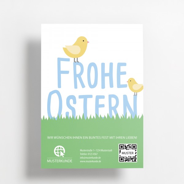 Plakat | Ostern | Vögel