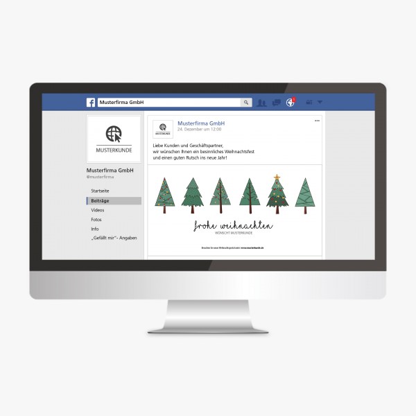 Facebook | Weihnachten | Fichten