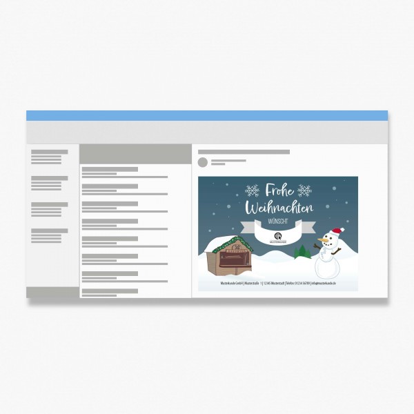 Onlinemailing | Weihnachten | Weihnachtsmarkt
